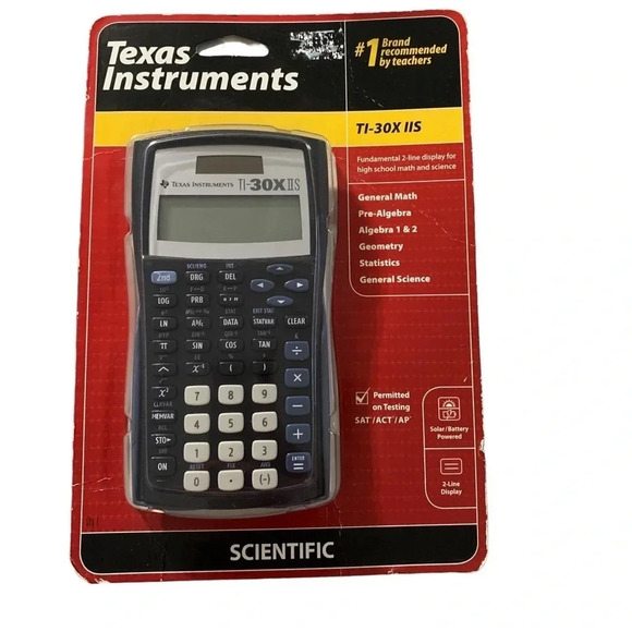 TEXAS Instruments TI-30X IIS scientific calculator, nwt - Picture 1 of 3